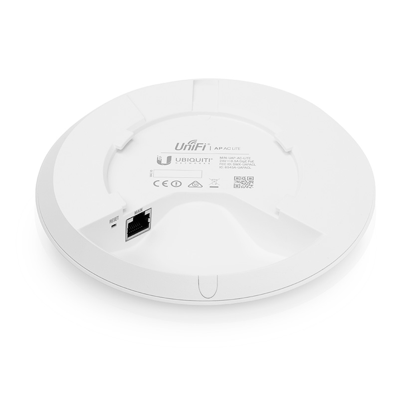 UniFi UAP-AC-LITE - vista inferior, porta